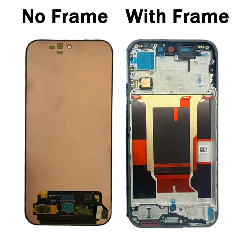 AMOLED New 6.78'' For Realme 16 Pro Lcd Display Screen Touch Digitizer RMX5121 RMX5120 Display With Fingerprint Oppo phone repair parts Realme phone repair parts