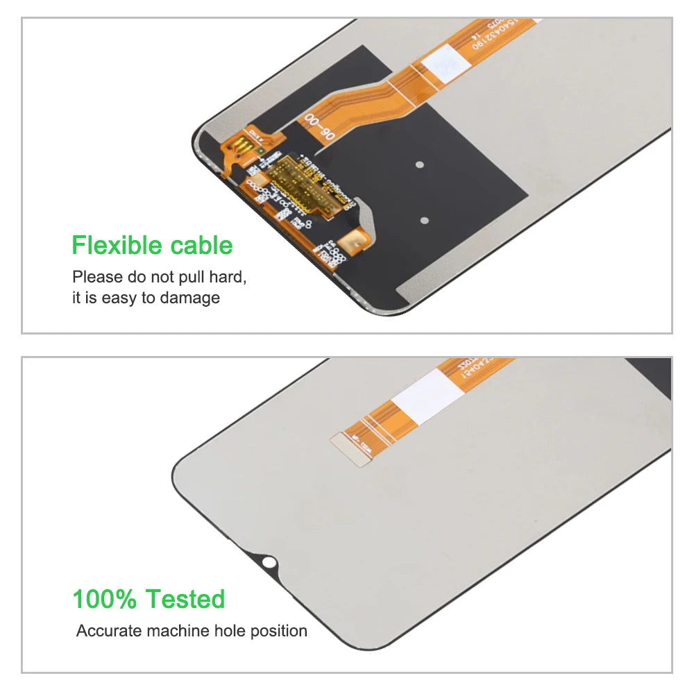 6.56" Screen Assembly for Oppo A78 CPH2483 CPH2495 Lcd Display Digital Touch Screen with Frame for Oppo A78 Screen Replacement OPPO phone repair parts