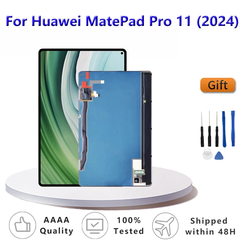 11.0" OEM For Huawei MatePad Pro 11 (2024) XYAO-W00 LCD Display Touch Sensor Glass Screen Digitizer Assembly Replacement Tablet repair parts