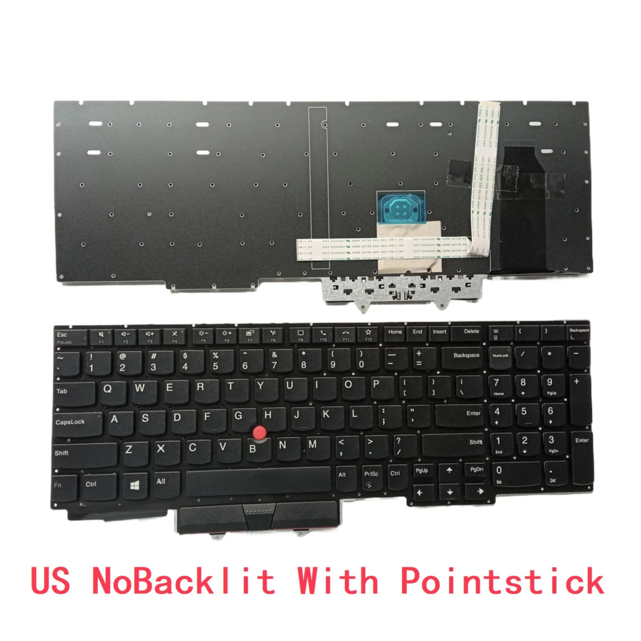 New US Spanish Latin Laptop Backlit Keyboard For Lenovo Thinkpad E15 Gen2 Notebook PC Replacement Lenovo laptop repair parts