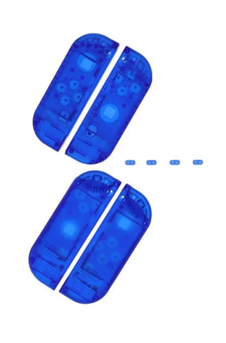 Transparent Case for Nintend Switch Joycon Crystal Clear Housing Shell for NS Switch OLED Controller Cover with SL SR Buttons  Game console repair parts
