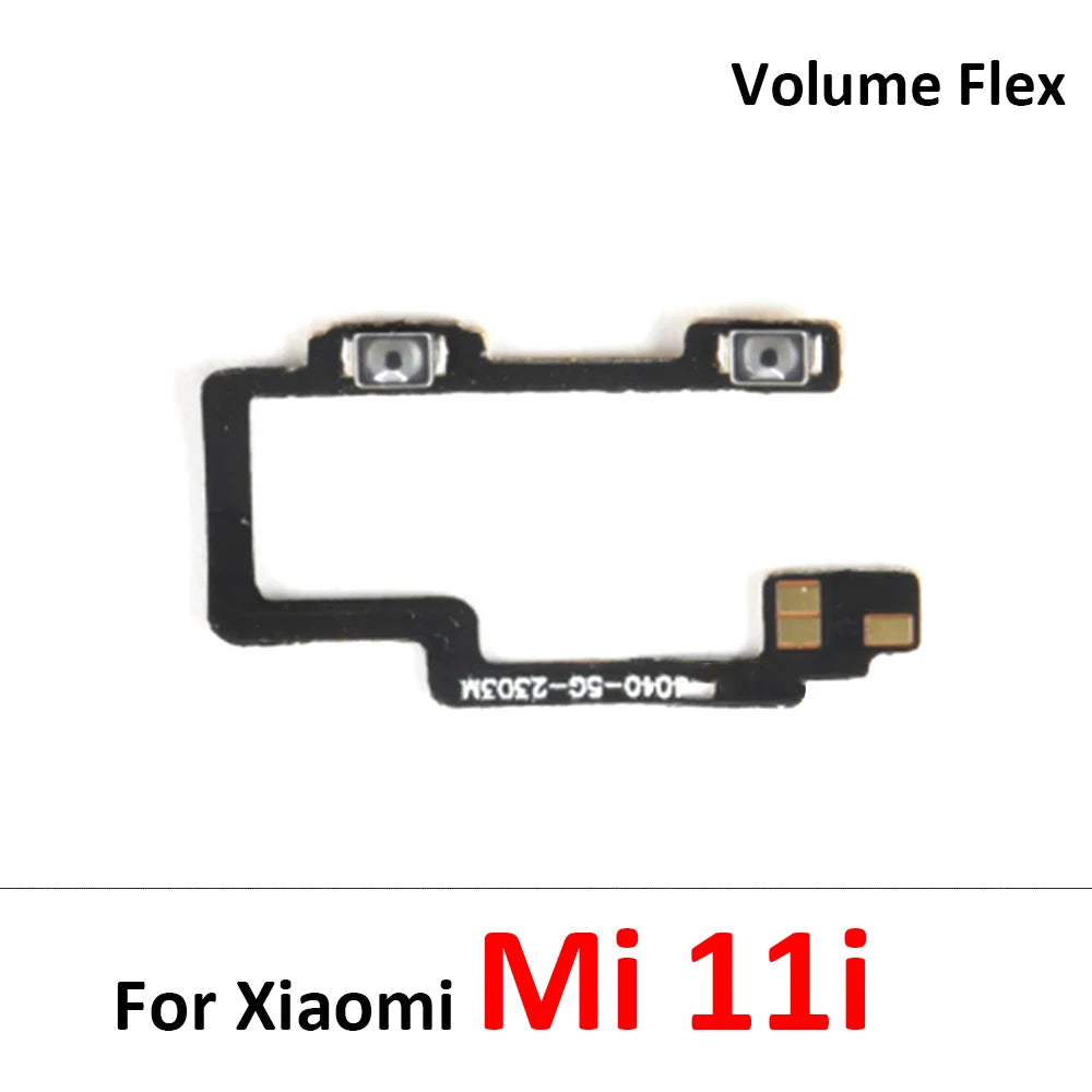 Power on off Volume Key Button Flex Cable For Xiaomi Mi 11 11T 12 12T 12s 13 14 Pro Lite 12s Ultra  Xiaomi  Xiao mi phone repair parts