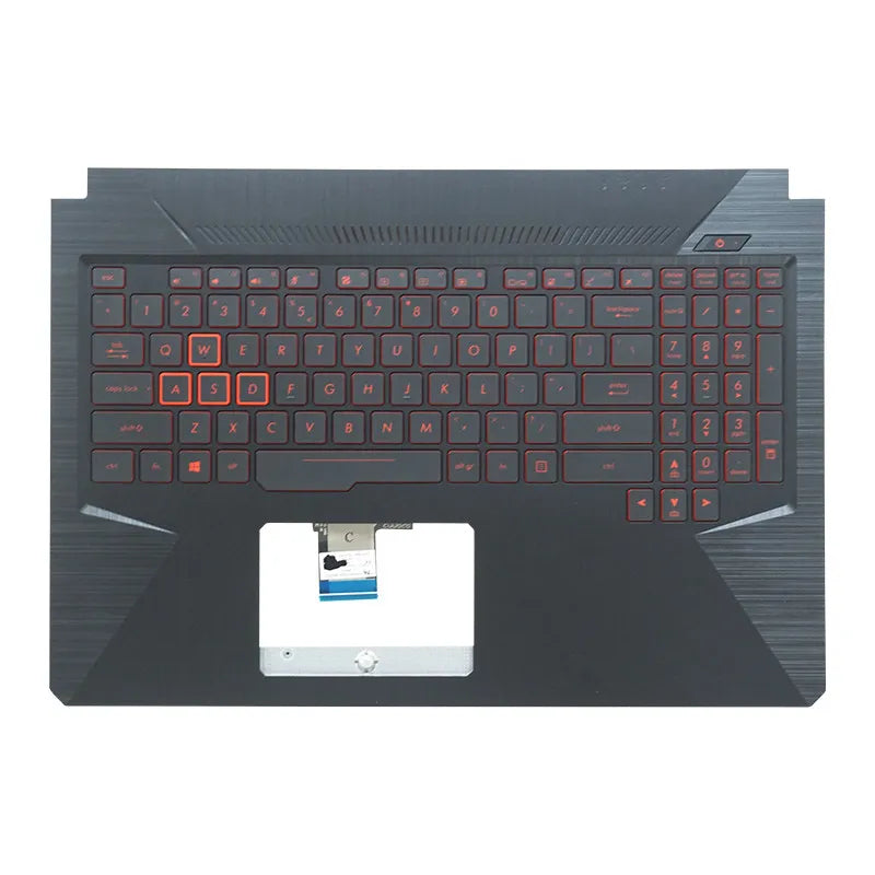 Cover case for ASUS ROG Strix 5/6 FX80 FX80G ZX80G FX504 fz80g upper housing hinge topcase palmrest keyboard bottom bezel cover Asus laptop repair parts