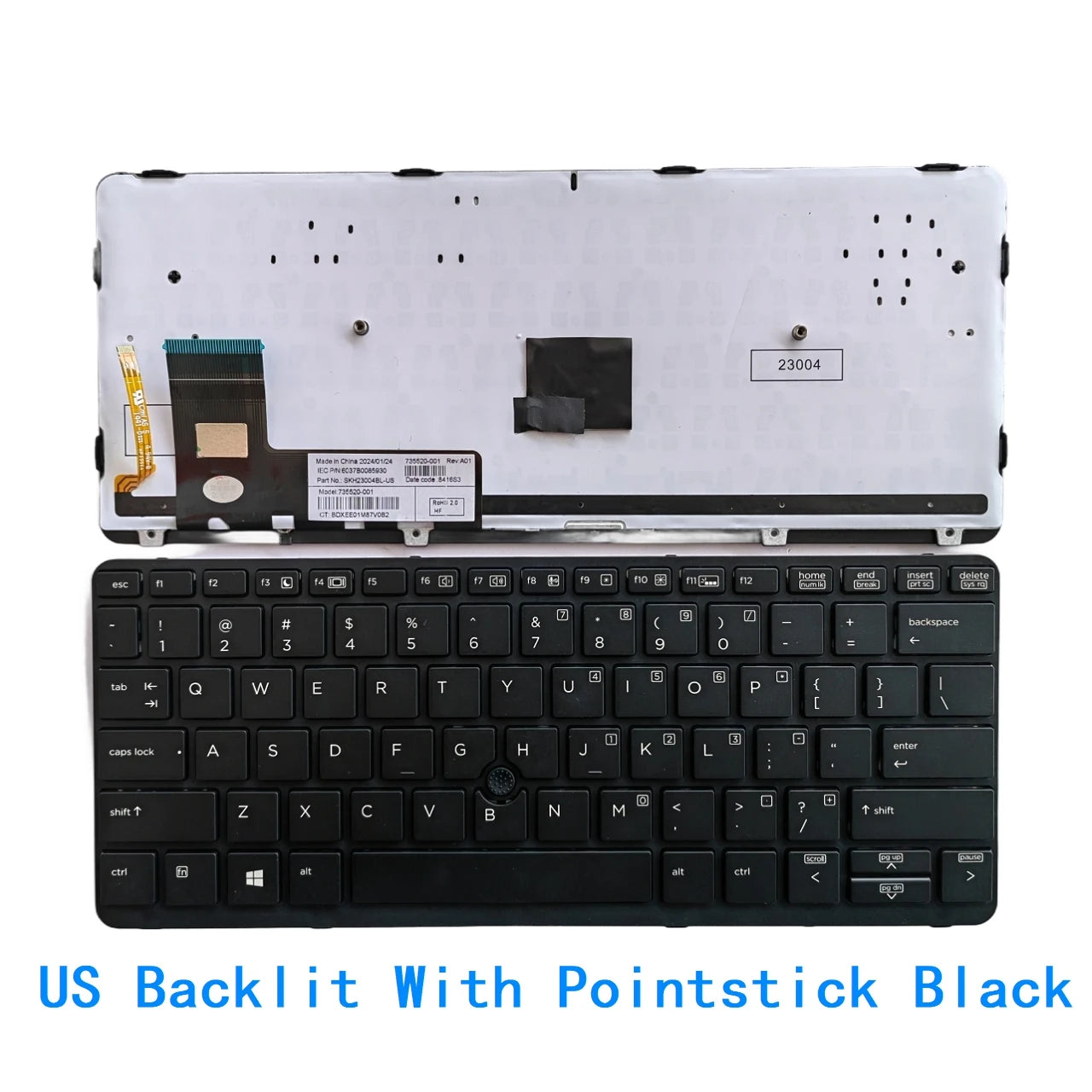 New US Spanish Language  Backlit Keyboard For HP Elitebook 820 G1 820 G2 Notebook PC Replacement Keyboard HP laptop repair parts
