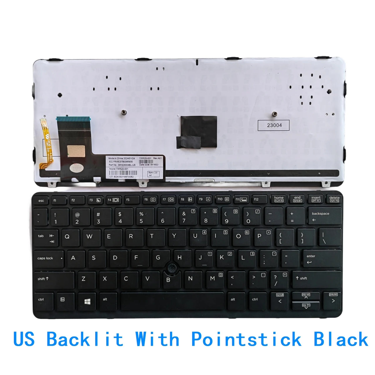 New US Spanish Language  Backlit Keyboard For HP Elitebook 820 G1 820 G2 Notebook PC Replacement Keyboard HP laptop repair parts