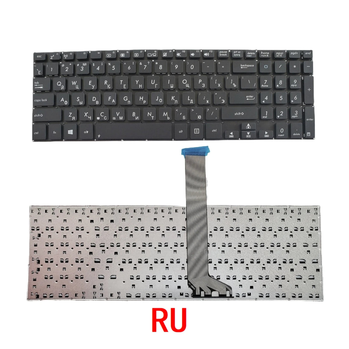New US Russian Spanish Keyboard For ASUS VivoBook K551 K551L K551LA K551LB K551LN V551 V551LN S551 S551LA S551LB S551L S551LN ASUS laptop repair parts