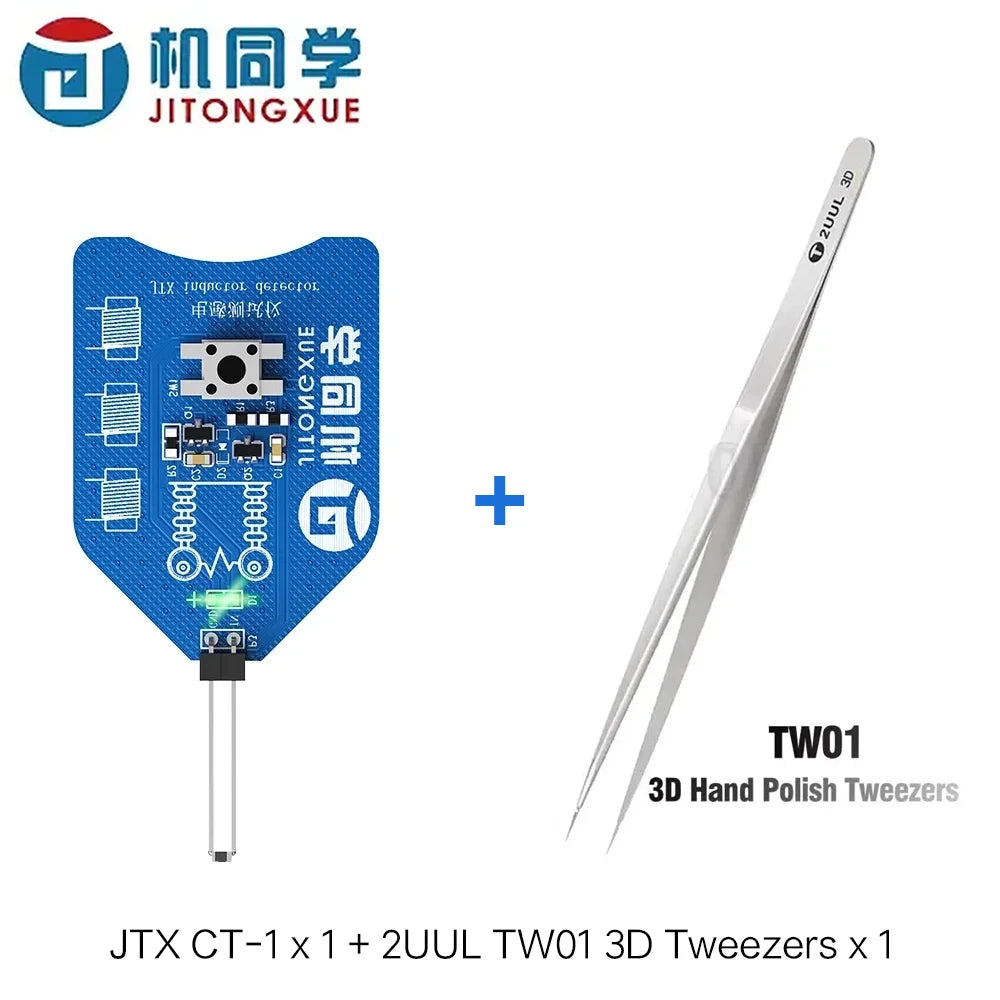 JTX Coil Tester CT-1 Motherboard for PC Repair Electromagnetic Induction Quick Fault Check Coil Tester Inductor Detector Tools Professional Repair Tools
