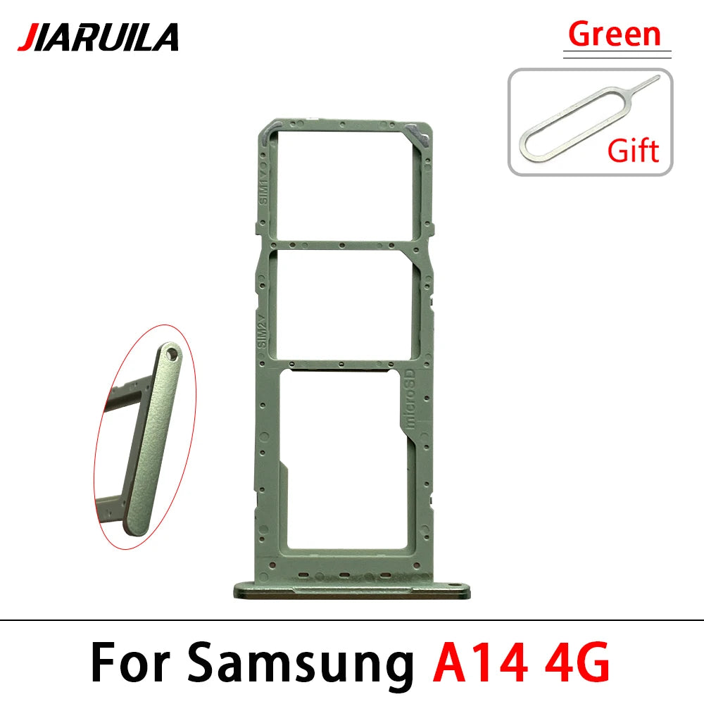 SIM Card Slot SD Card Tray Holder Adapter For Samsung A13 A14 4G 5G Replacement Spare Parts Samsung phone repair parts