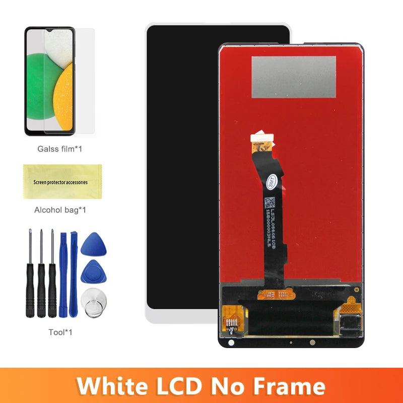 5.99" Mix 2S Display Screen Replacement, for Xiaomi Mi Mix 2S M1803D5XA Lcd Display Digital Touch Screen with Frame Replacement Xiaomi phone repair parts