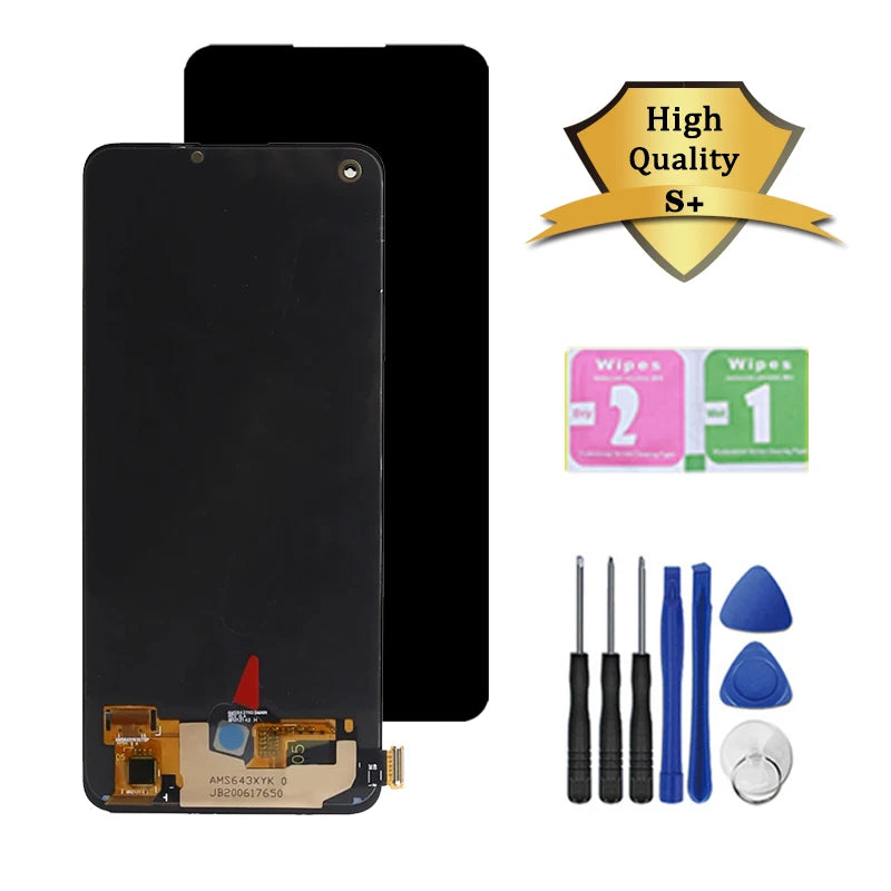 Super AMOLED For Oppo A95 CHP2365 LCD Display Screen Touch Digitizer For Oppo A95 5G PELM00 Display WIth Fingerprint  Oppo phone repair parts