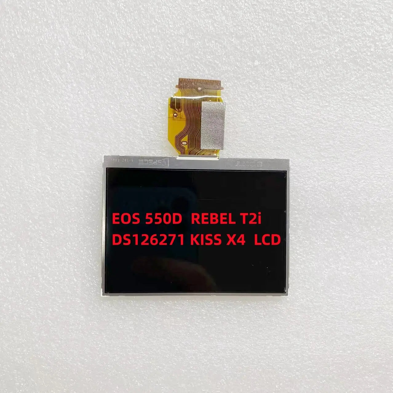 New LCD Display Screen for Canon EOS 550D /REBEL T2i /DS126271 KISS X4 SLR with Backlight  Digital Camera repair parts