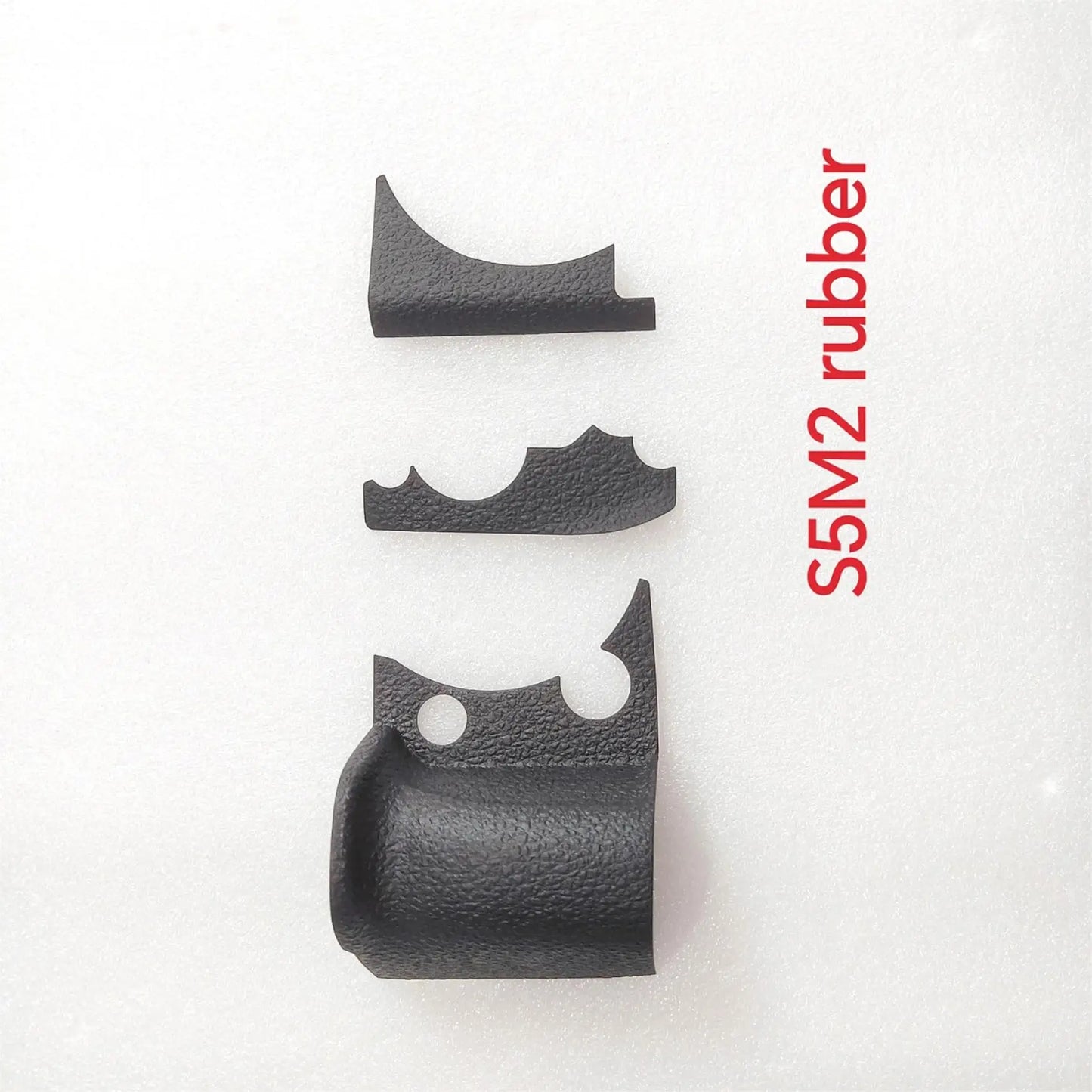New Original for Panasonic S5M2 Camera Body Rubber Hands Grip Side and Back Rubber for LUMIX DC-S5M2 Part Digital Camera repair parts