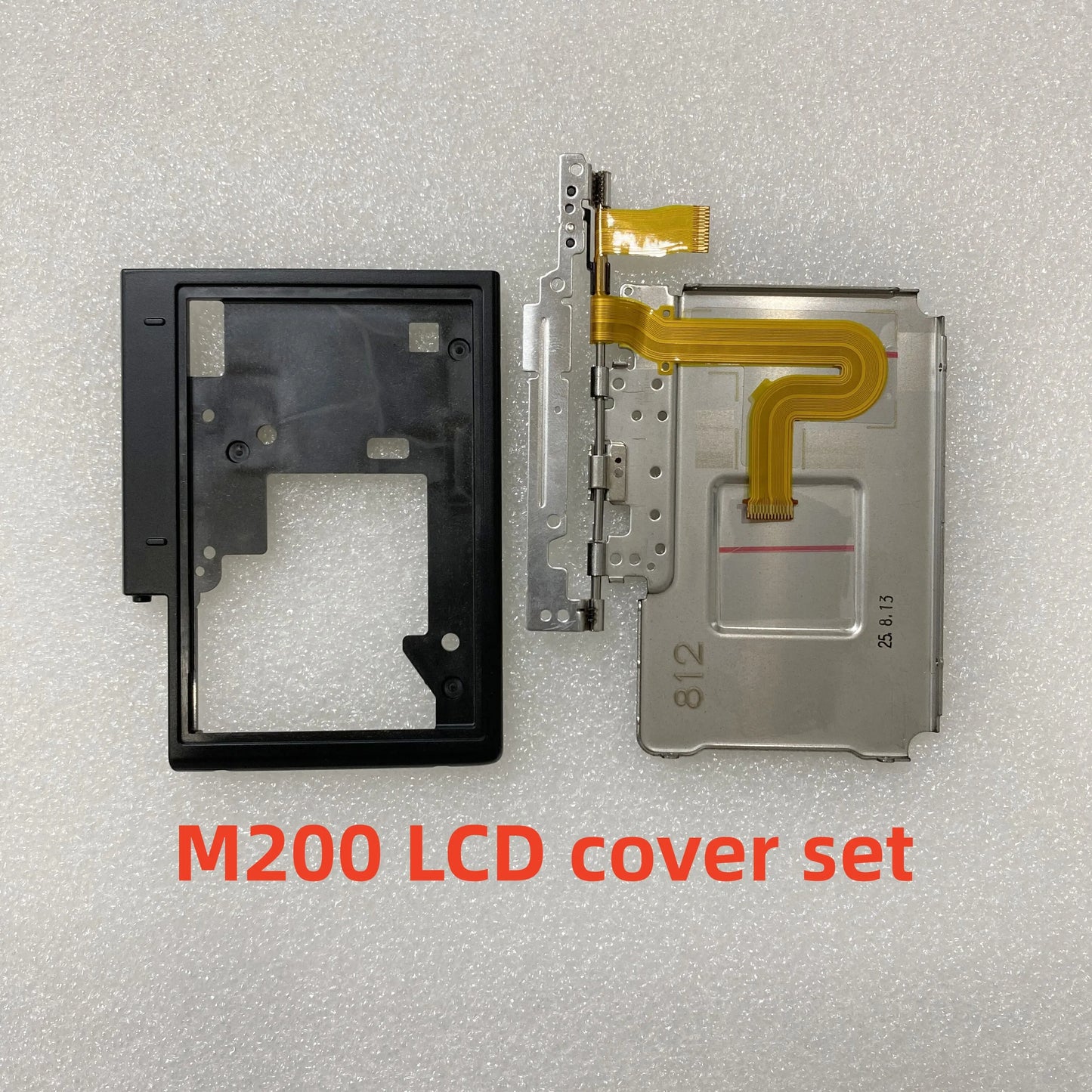 New Original Screen LCD Cover With Hinge Cable For Canon M200 LCD Cover Shell Replacement Parts Digital Camera repair parts