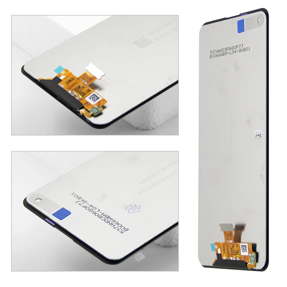 6.5" A21S Display Screen for Samsung Galaxy A21S A217 A217F/DS Lcd Display Touch Screen Digitizer with Frame Replacement Samsung phone repair parts