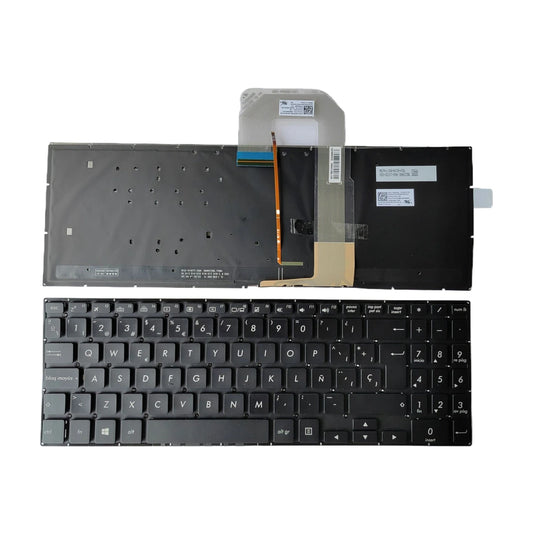 New Spanish Laptop Backlit Keyboard For ASUS VIVOBOOK 15 TP510 TP510U TP510UA RH31T Notebook PC Replacement ASUS laptop repair parts