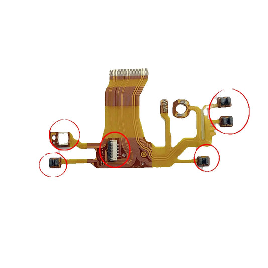New W300 Camera Lens Back Flex Cable With Sensor Repair Parts For Sony W300 w300 Camera Digital Camera repair parts