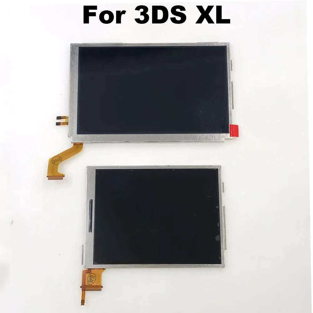 Replacement For Nintendo 3DS XL LL Top Upper & Bottom Lower LCD Display Screen Game console repair parts