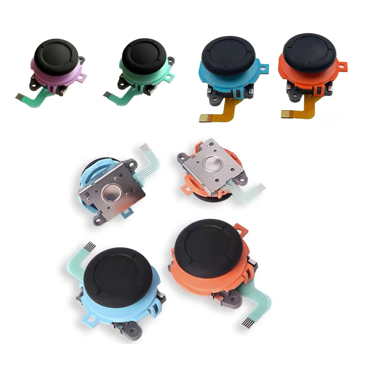 ZL ZR Flex Left Right Male Female Connector Slide Block Linker Socket 3D Analog Stick Joystick for Switch2 NS2 Joycon Controller  Game console repair parts