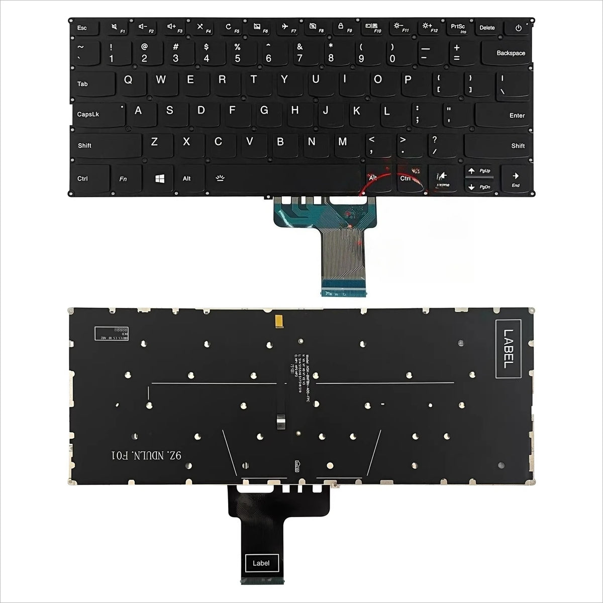 Upper case keyboard for Lenovo Ideapad Zhaoyang K42-80 V720-14 topcase palmrest C shell keyboard cover touchpad assembly Lenovo laptop repair parts