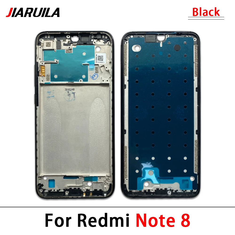 10Pcs/Lot, Housing Middle Frame Bezel Middle Replacement Parts Middle Frame For Xiaomi Redmi Note 7 8 9s Pro  Xiaomi  Xiao mi phone repair parts
