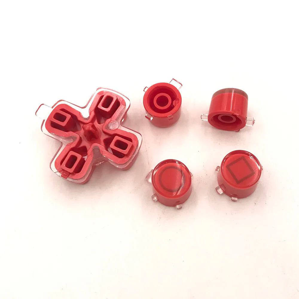 1-5set For PS5 Controller Replacement Dpad and ABXY Jelly Button Trigger Key Repair Parts For PS5 V1 V2 V3 Game console repair parts