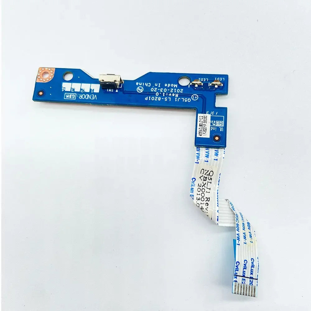 OEM For Acer Aspire M3 M5-581 M5-581G Laptop Switch Power Button Board with Cable Repairing Accessories Q5LJ1 LS-8201P Acer laptop repair parts