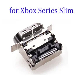10PCS For Xbox Series X S XSS XSX HDMI-Compatible Port Socket Interface Connector For XBOX ONE Slim S X 75DP159 TDP158 IC Chip  Game console repair parts
