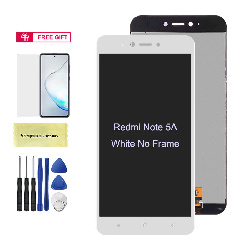 5.5" Display Screen for Xiaomi Redmi Note 5A LCD Display Touch Screen With Frame Replacement for Xiaomi Redmi Note 5A Prime / Y1 Xiaomi phone repair parts