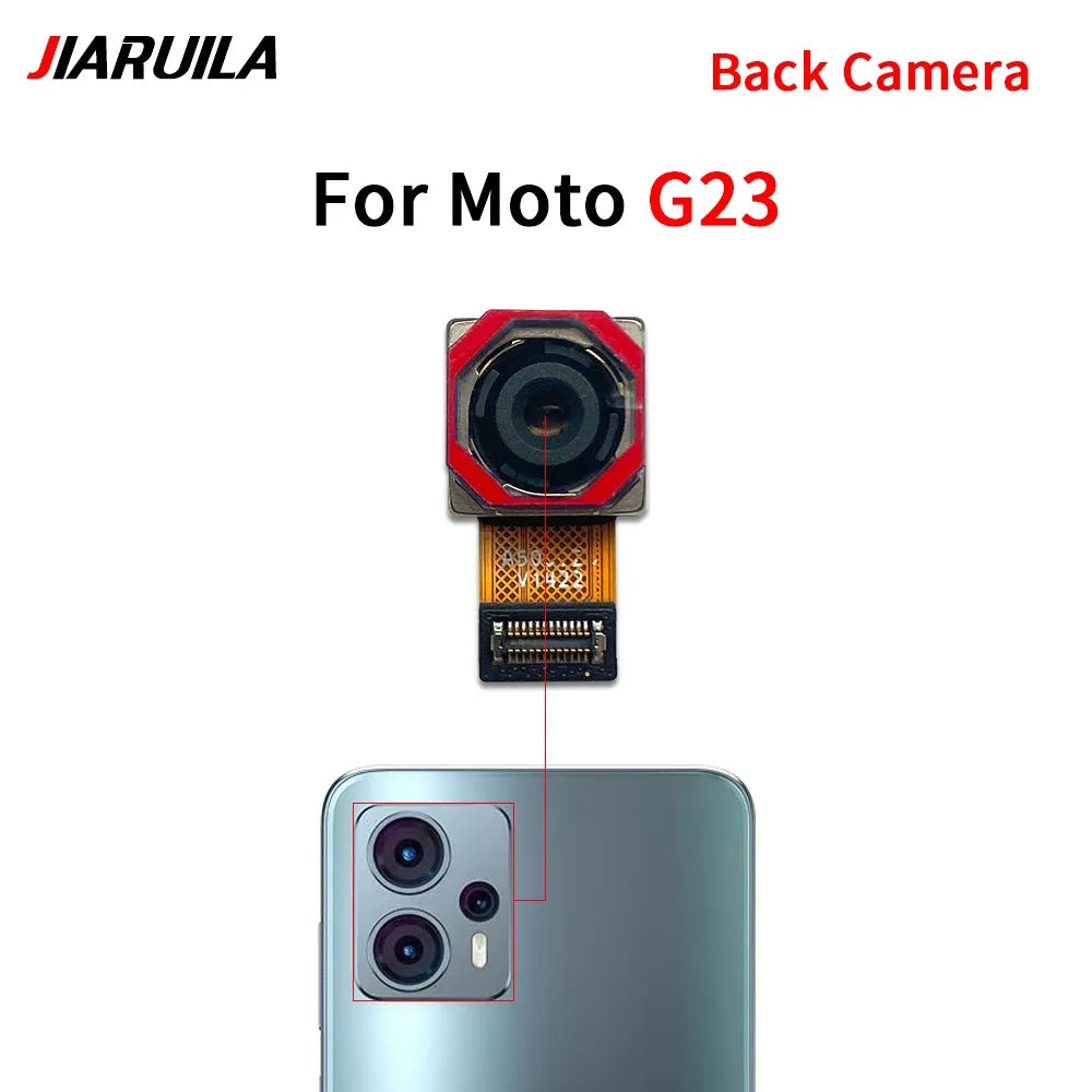 Back Rear Camera Big Main Camera Front Camera Flex Cable For Motorola Moto G22 G32 G62 G13 G23 G73 G14 G24 G55 G34 G84 G35 5G Motorola phone repair parts