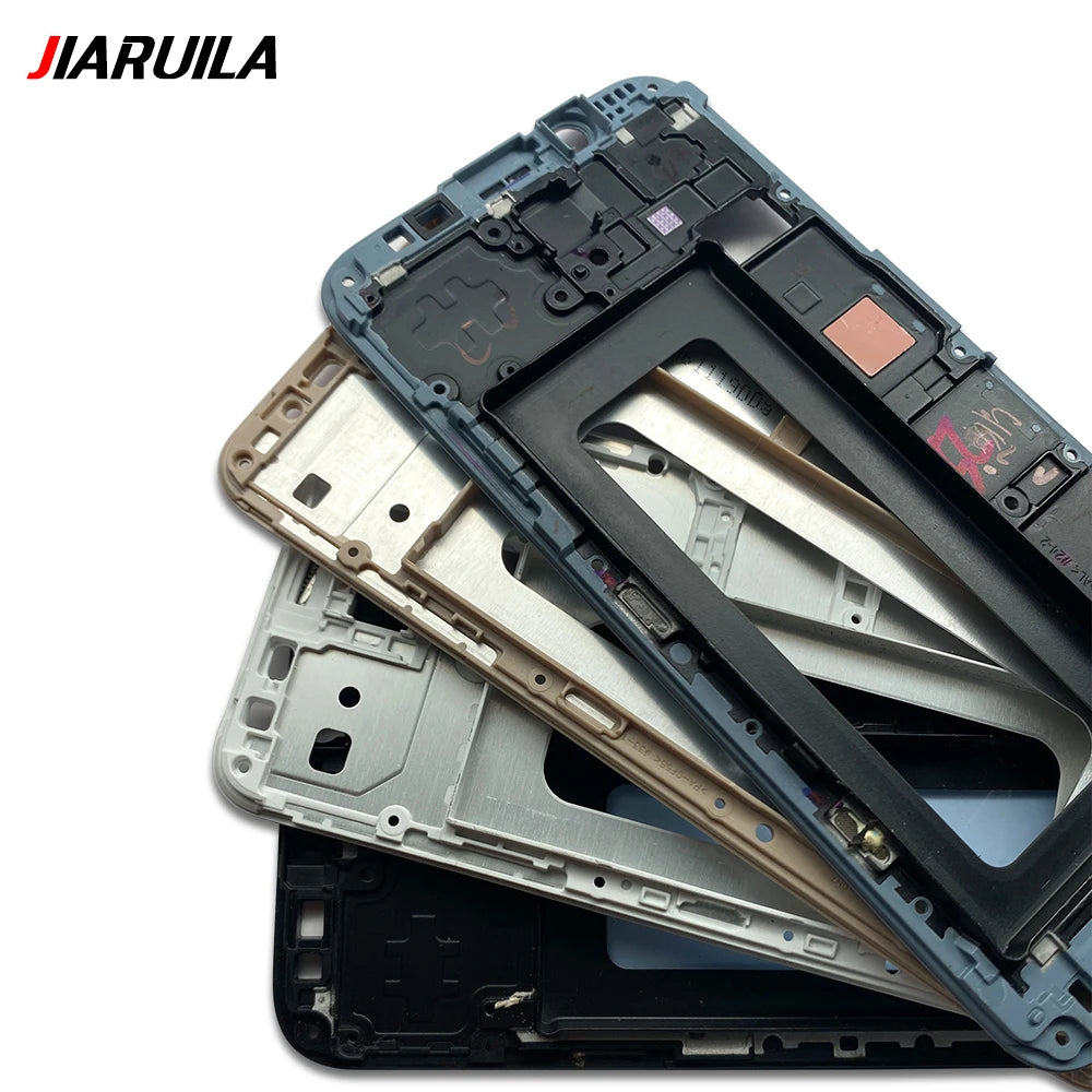 Middle Frame Front Bezel Cover Chassis Housing Back Plate LCD Holder For Samsung J4 J5 J6 J7 Prime Plus Core 2017 J530 J730 J610 Samsung phone repair parts