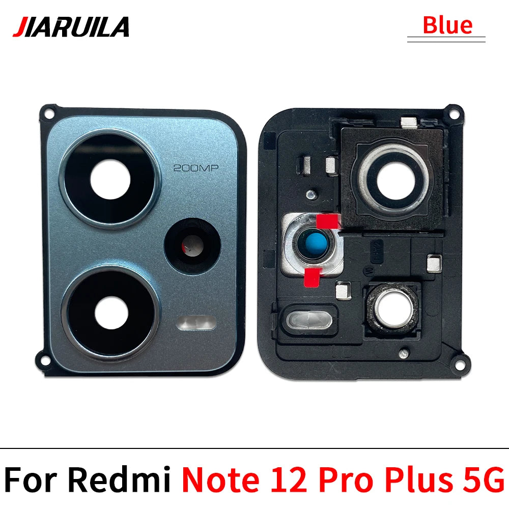 Back Rear Camera Glass Lens Circle Cover With Adhensive For Xiaomi Redmi 12 Note 12 13 Pro Plus 4G 5G Replacement Parts  Xiaomi  Xiao mi phone repair parts