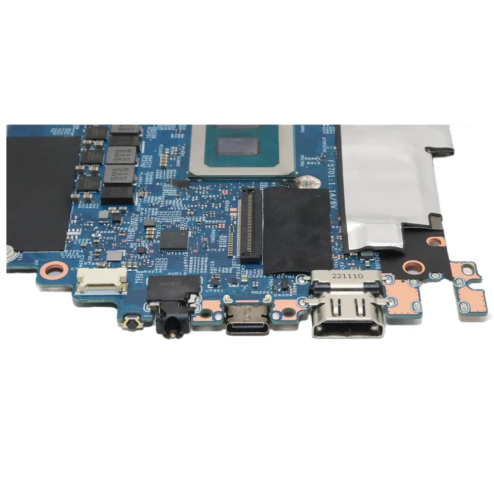 Laptop Motherboard For Lenovo ideapad Flex 5-14IAU7 213062-1 With CPU i3-1215U i5-1235U i7-1255U RAM:8/16G 5B21H23627 5B21H23630 Lenovo laptop repair parts