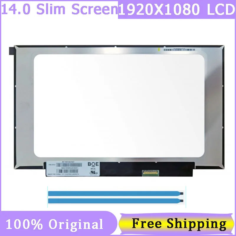 14 Inch Slim 30 Pin Laptop Screen NT140FHM-N47 Fit B140HTN02.0 N140HGA-EA1 B140HTN02.3 NT140FHM-N44 NT140FHM-N43 NT140FHM-N45
