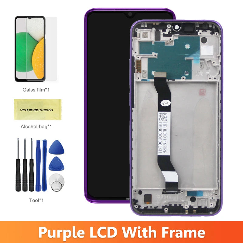 6.3''for Redmi Note 8 Lcd Screen Display Digital Touch Screen with Frame for Redmi Note 8 M1908C3JH M1908C3JG Replacement Xiaomi phone repair parts