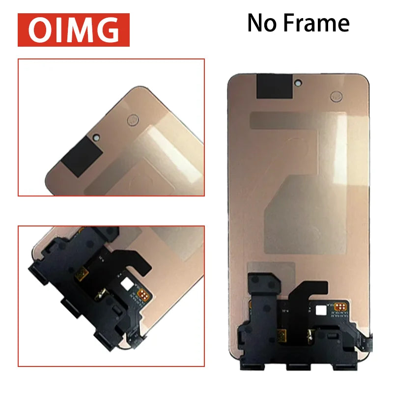 6.77"New For Oppo Realme 15 5G LCD Display Screen Touch Digitizer Assembly Replacement With Frame Oppo phone repair parts Realme phone repair parts