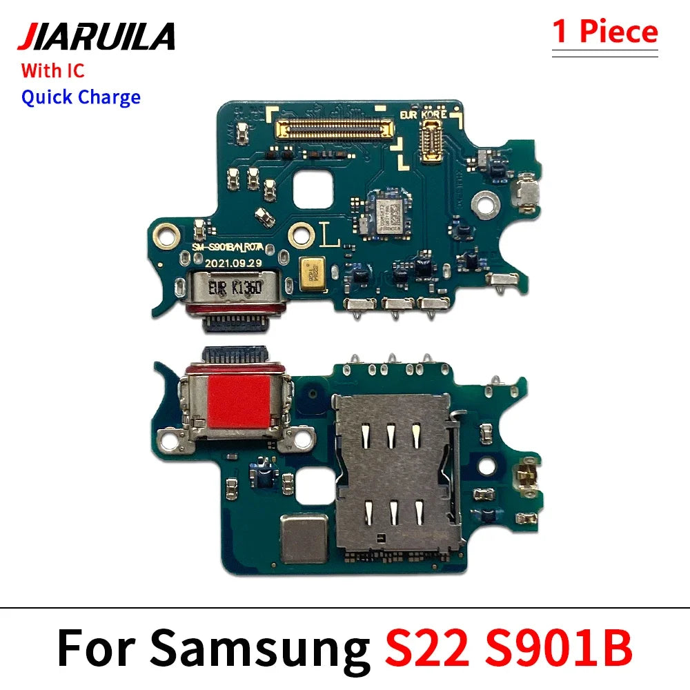 USB Charger Charging Dock Port Connector Flex Cable For Samsung S21 S22 S23 S24 S25 S26 Plus Ultra Fe 5G S911B S911U S921B Samsung phone repair parts