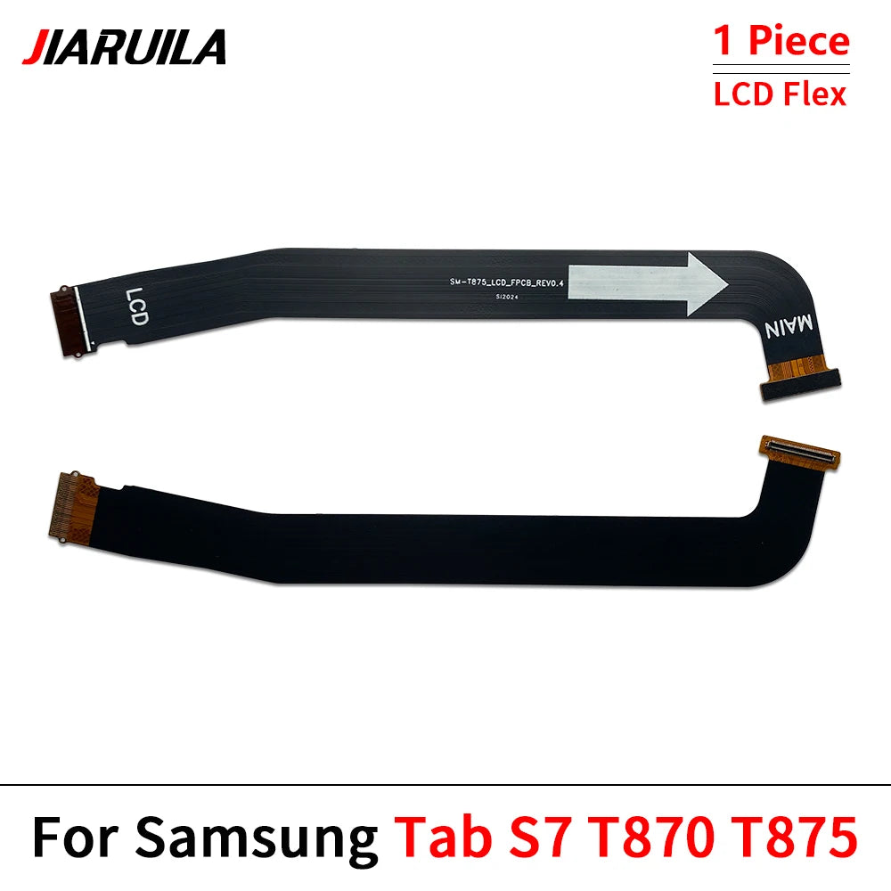 New For Samsung Tab S7 SM-T870 SM-T875 T870 T875 Main Board Motherboard Connector LCD Display Flex Cable Samsung phone repair parts