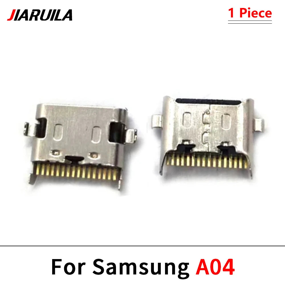 100Pcs,  Micro USB Connector Charging Port Jack Plug For Samsung A14 A04 A04s A04E A24 A34 A54 A05 A05s A13 A23 A33 A53 4G 5G Samsung phone repair parts