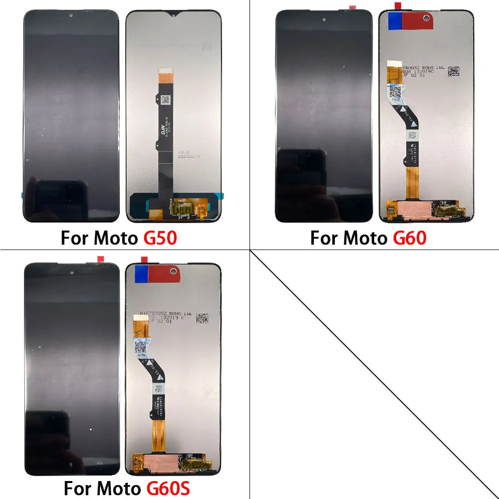 LCD Display Touch Screen Replacement Digitizer Assembly For Motorola For Moto G10 G30 G100 G22 G31 G50 G60 G60s G 5G Plus Motorola phone repair parts