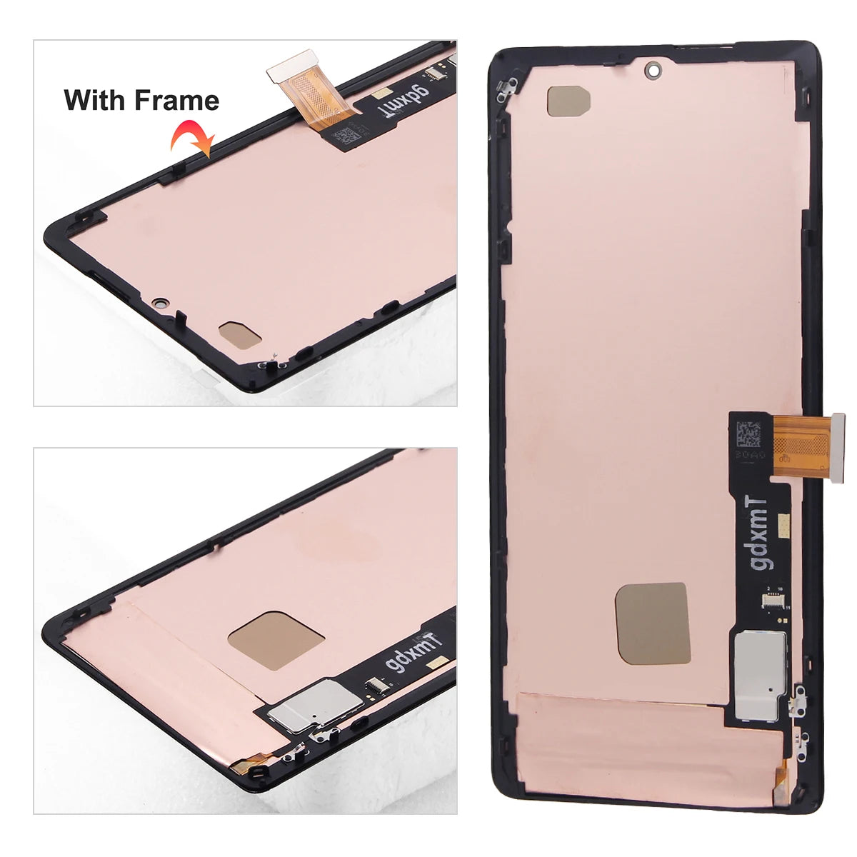 Pixel 7 Pro Display Screen Replacement for Google Pixel 7 Pro GP4BC GE2AE GFE4J Lcd Display Digital Touch Screen with Frame Google phone repair parts