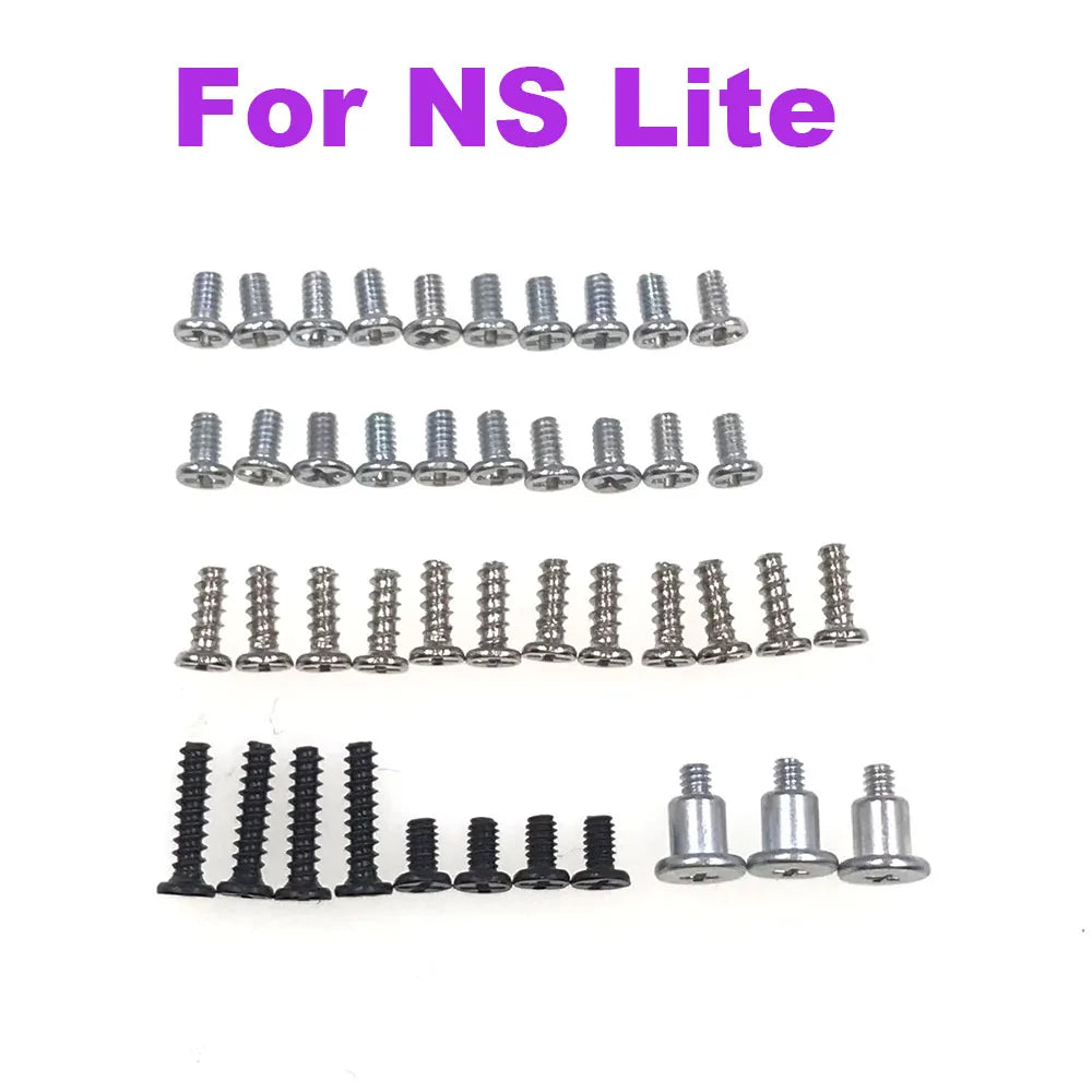 1-5set Replacement Left and Right Handle Full Set Screws For Nintendo Switch OLED Lite Pro Console NS Joycon Screw Game console repair parts