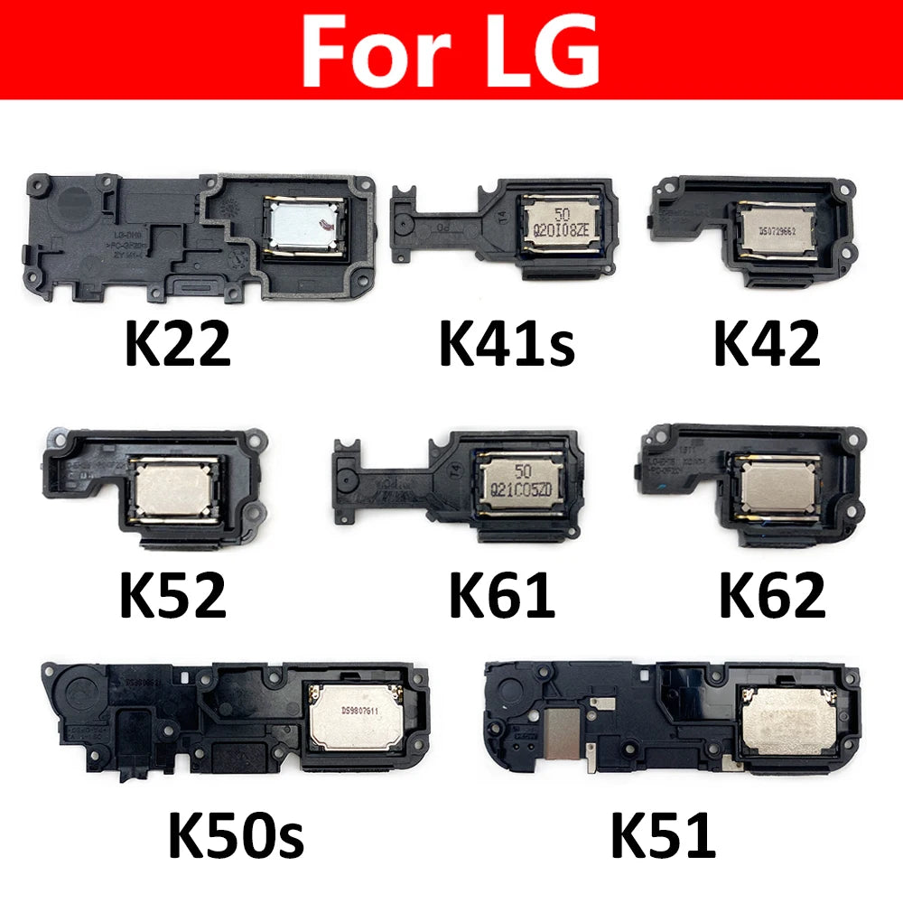 Loudspeaker Ringer For LG K51S K22 K41S K42 K50S K51 K52 K61 K62 K40S K12 Plus Loud Speaker Speaker Ringer Buzzer Flex Cable   LG phone repair parts