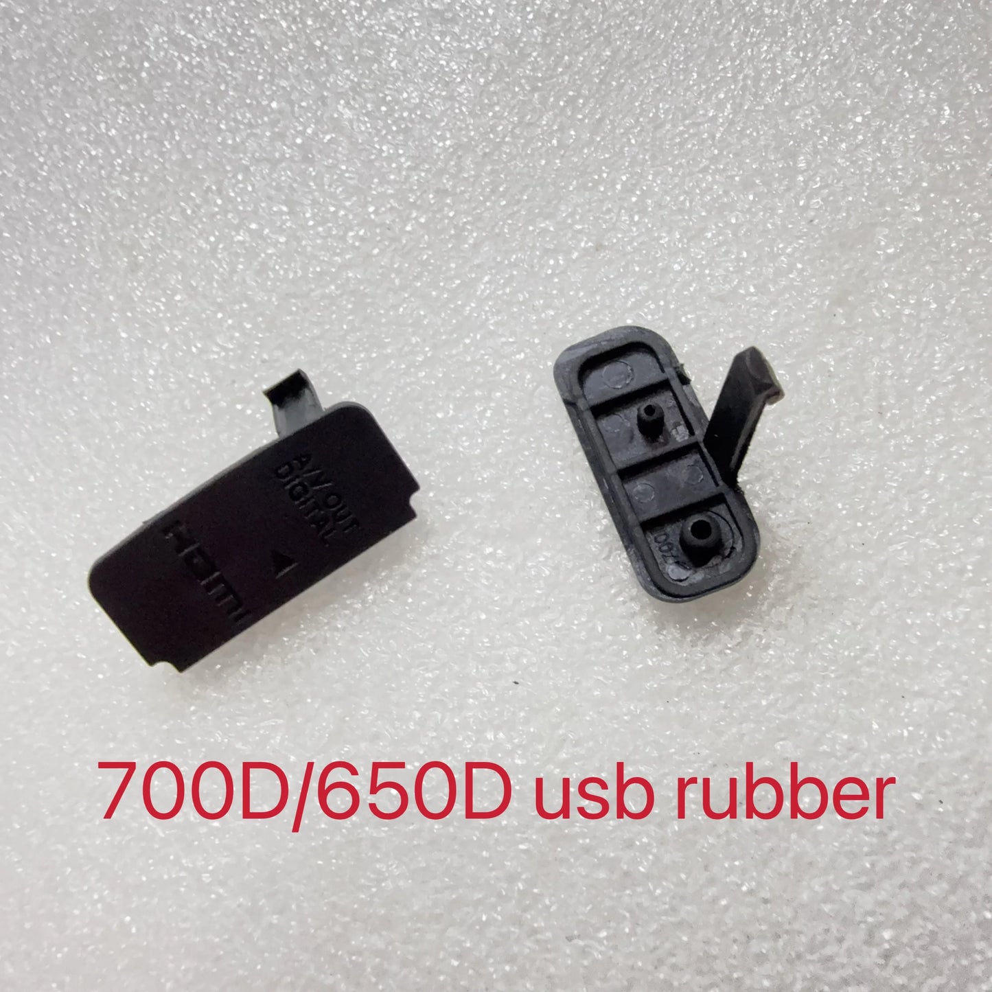 NEW For Canon EOS 700D / 650D MIC / A/V OUT DIGITAL / HDMI USB Rubber Camera Repair Part Digital Camera repair parts