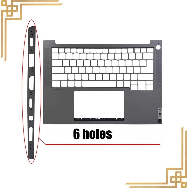 Cover Case for Think Book 14 G6 + G7 + AHP IMH LCD Back top back cover bezel frame bottom cover case hinge upper palmrest Shell