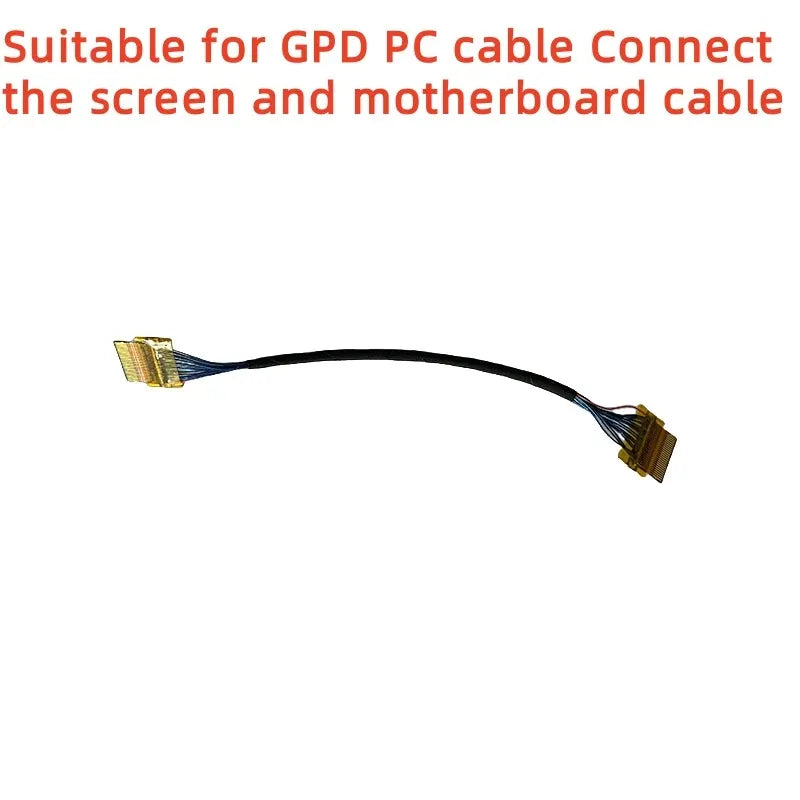 Suitable for GPD PC cable, connecting the screen and the motherboard,  new GPD PC FPC Game console repair parts