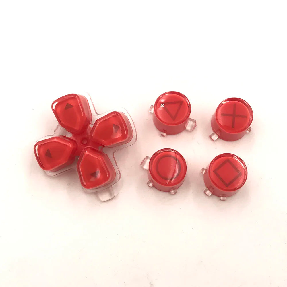 1-5set For PS5 Controller Replacement Dpad and ABXY Jelly Button Trigger Key Repair Parts For PS5 V1 V2 V3 Game console repair parts