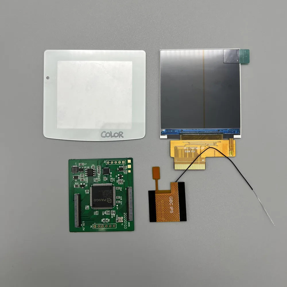 2.6' IPS High Brightness LCD Screen Is Suitable for Nintendo Game Boy Color IPS GBC LCD Support Pixel Display Game console repair parts
