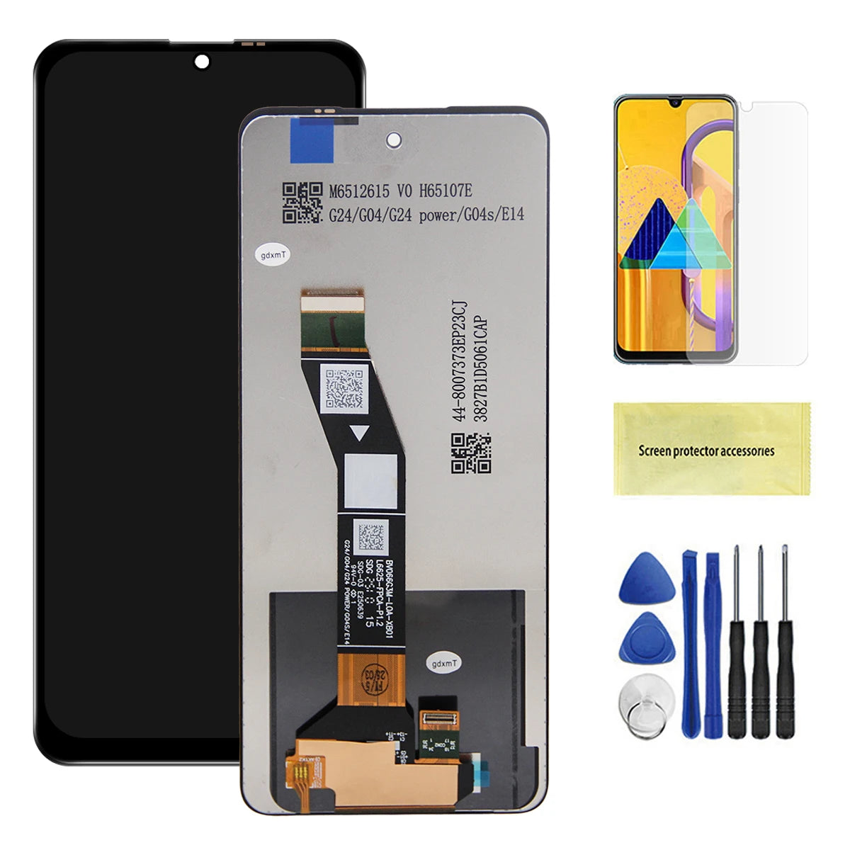 6.56“ For Motorola Moto G24 Power Display LCD Touch Panel Digitizer Assembly Screen For Moto G24 Power With Frame Replacement Motorola phone repair parts