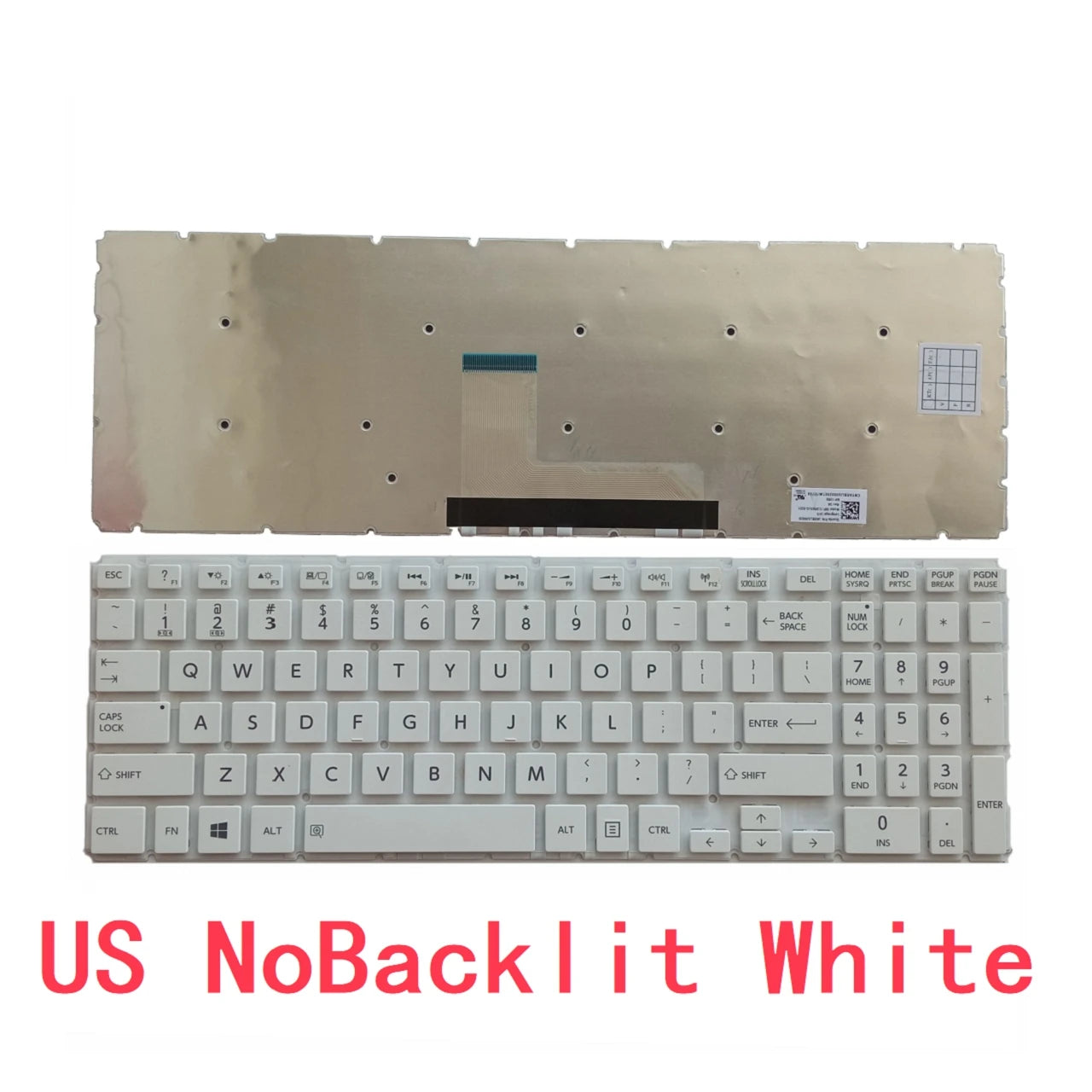 New US UI Russian Spanish Arab Laptop Backlit Keyboard For Toshiba Satellite L50-B L55-B L50D-B L55DT-B S50-B S55-B TOSHIBA laptop repair parts