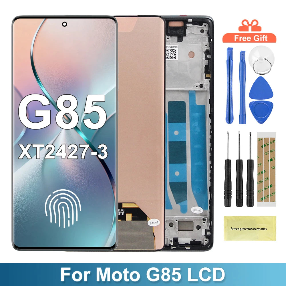 For Motorola Moto G85 2024 XT2427 LCD Display Touch Screen Digitizer for Moto G85 LCD Touch Screen Replacement Parts Motorola phone repair parts